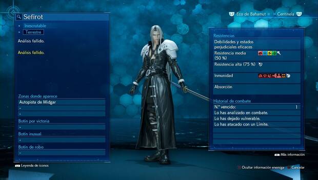 Final Fantasy VII Remake - Sefirot