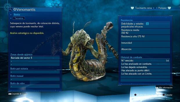Final Fantasy VII Remake - Venomantis