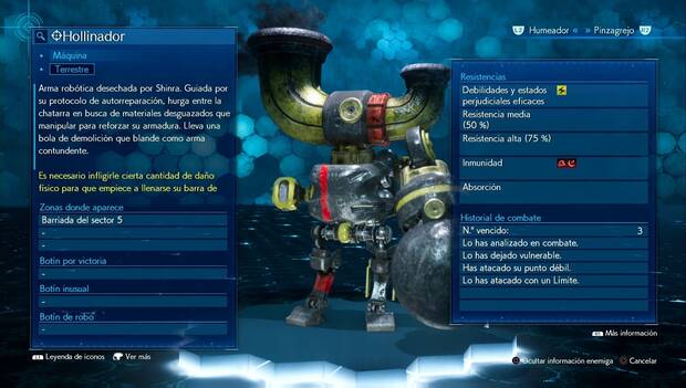 Final Fantasy VII Remake - Hollinador