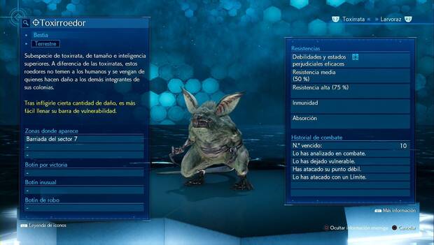 Final Fantasy VII Remake - Toxirroedor