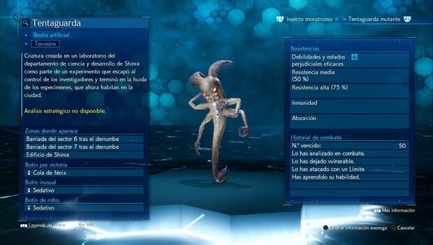 Final Fantasy VII Remake - Tentaguarda