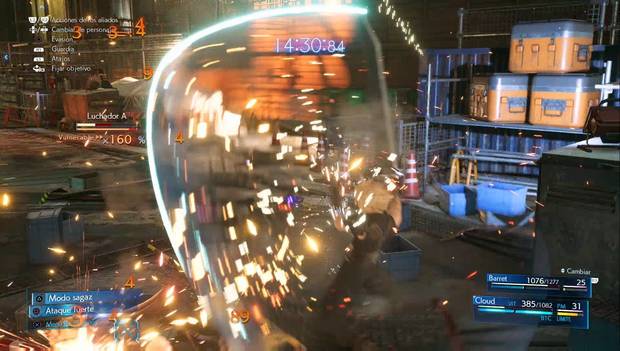 Final Fantasy VII Remake - Capítulo 1: enemigos Luchador derribados