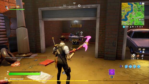 Fortnite - Banco de mejora de Coches Compactados