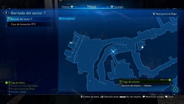Final fantasy VII Remake - Fuga de mininos: prmer gato