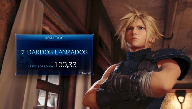 Final Fantasy VII Remake - Dardos: Primer puesto