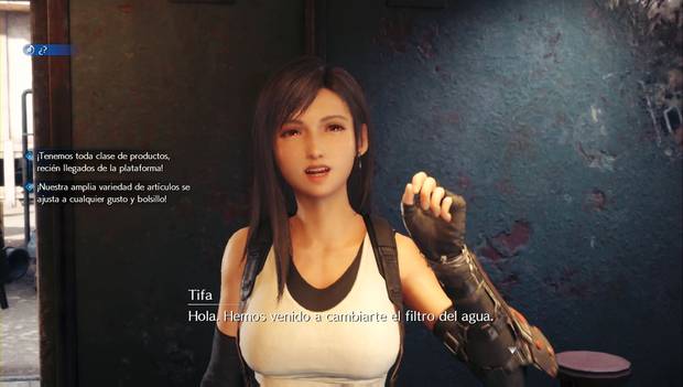 Final Fantasy VII Remake - Capítulo 3: Tifa se encarga del trabajo de cobros