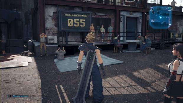 Final Fantasy VII Remake - Capítulo 3: mujer del marcador de monstruos