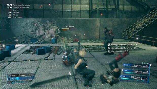 Final Fantasy VII Remake - Capítulo 5: toximantis en las vías del tren