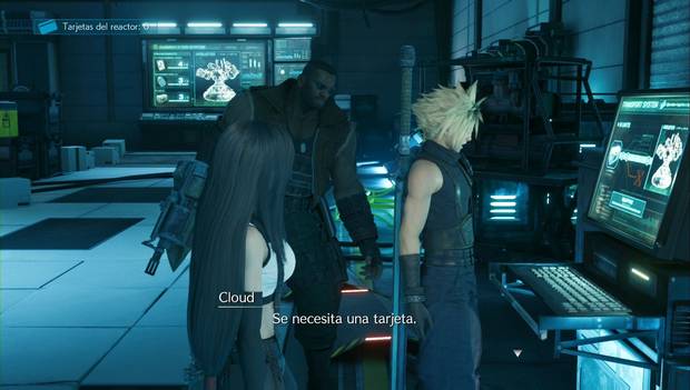 Final Fantasy VII Remake - Capítulo 7: hace falta encontrar tarjetas llave