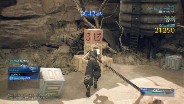 Final Fantasy VII Remake - Rompecajas: caja de tiempo extra