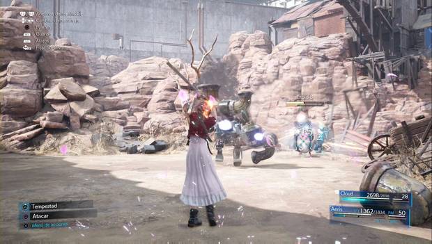 Final Fantasy VII Remake - Capítulo 8: Aeris contra un Humeador