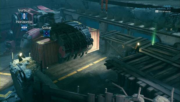 Final Fantasy VII Remake - Capítulo 9: Contenedor colocado para Aeris
