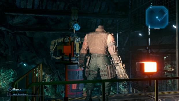 Final Fantasy VII Remake - Capítulo 13: grúa destruible