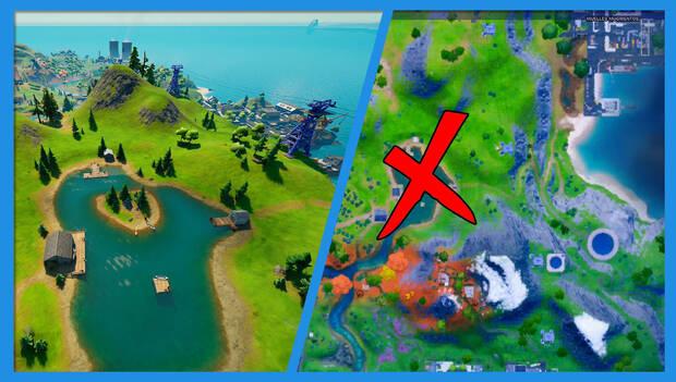 Fortnite - Lago Canoa