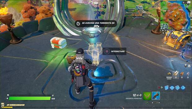 Fortnite - Reproduce el mensaje de La Aguja: ubicación del reproductor