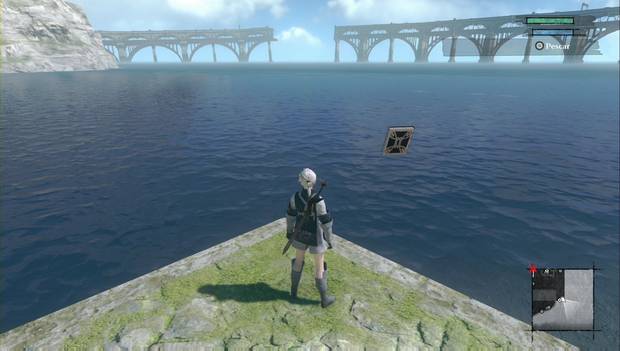 Nier Replicant - Pesca: muelle donde pescar el besugo