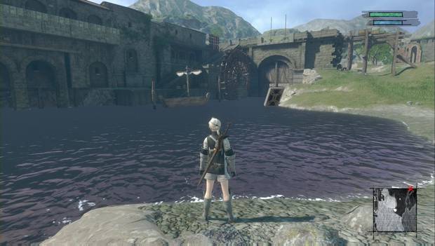 Nier Replicant - Pesca: zona donde pescar la lubina