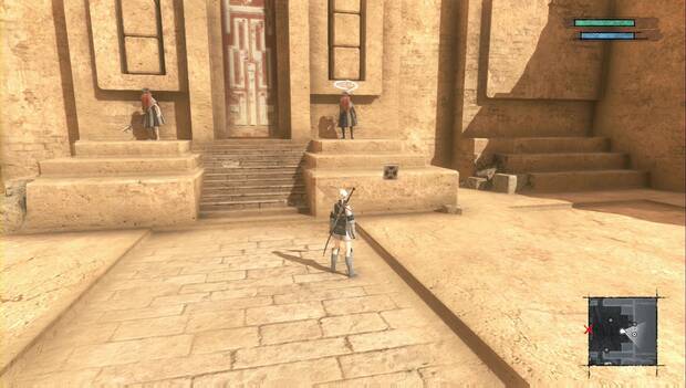 Nier Replicant - Templo árido: dónde conseguir la brújula real