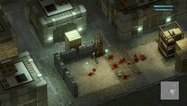 Nier Replicant - Sótano de la mansión: sala grande con varios almacenes