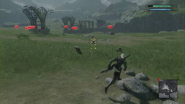 Nier Replicant - Collar abandonado: enemigo que lo djea caer