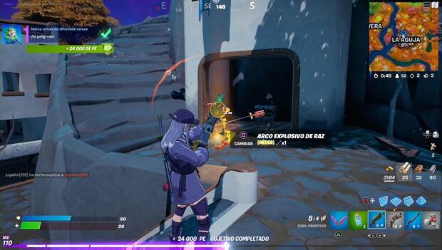 Fortnite - Arma mítica