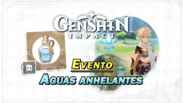 Genshin Impact - Consigue Protogemas gratis en el evento Aguas Anhelantes