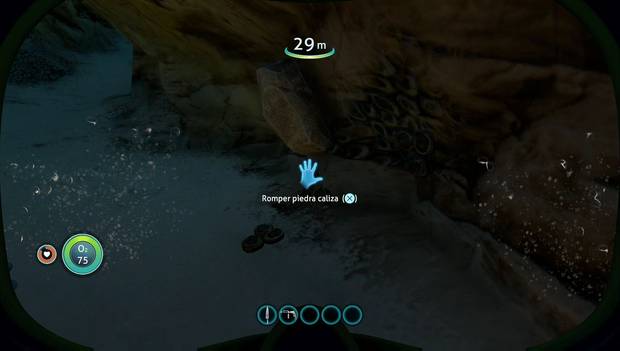 Subnautica - Encuentra la Cápsula 3: roca caliza