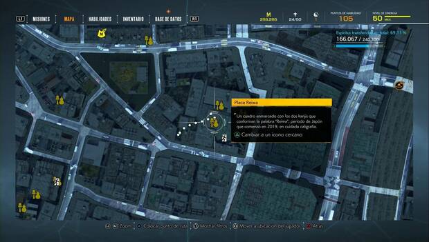 Ghostwire: Tokyo - Reliquias, ubicación de la reliquia Placa Reiwa