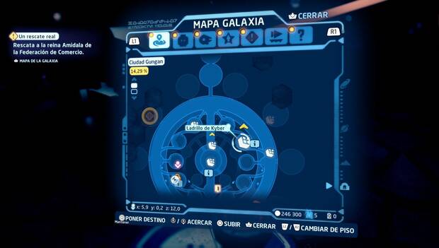 LEGO Star Wars: The Sywalker Saga - Lago Paonga, ubicación del Ladrillo 11