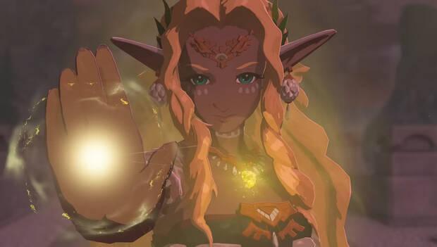 Zelda Tears of the Kingdom, detalles secretos del triler final - Din, la Diosa del Poder