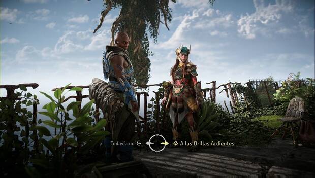Horizon Forbidden West - Menú de compra de Orillas Ardientes en PlayStation Store