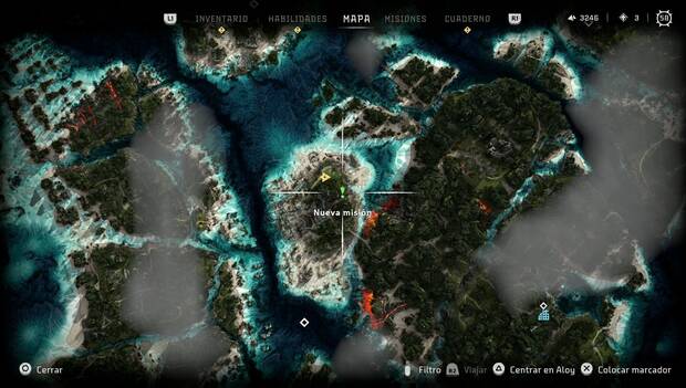 Horizon Forbidden West - Misiones secundarias: ubicación de A su paso