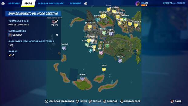 Creativo 2.0 en Fortnite: Surprise City Roleplay