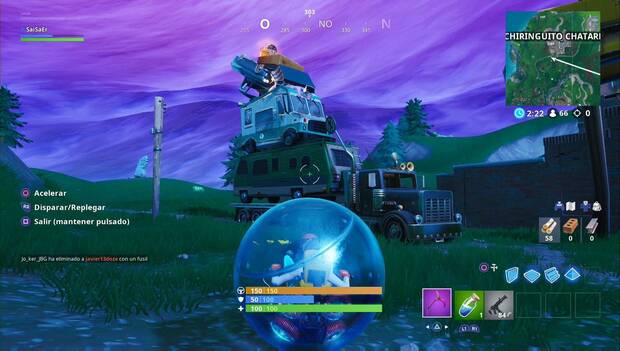 Fortnite - Utopía 3: localización exacta de la estrella