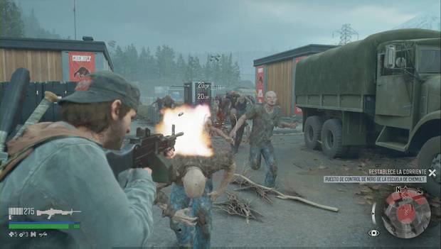 Days Gone - Puesto de control de NERO de la escuela de Chemult: cuello de botella para la horda