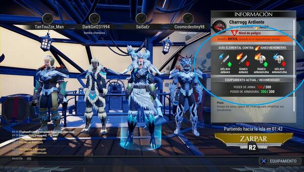 Dauntless - Consejos de combate: preparación