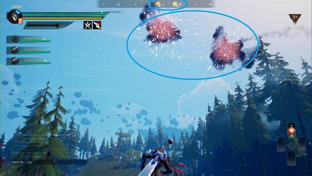 Dauntless - Consejos de combate: bengalas en el cielo