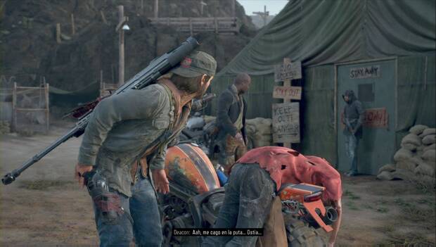 Days Gone - Ahí podría estar: Deacon se queja de la porquería del renacuajo