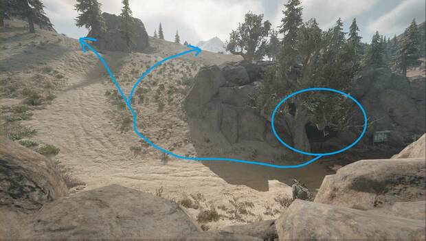 Days Gone - Horda de Belknap Crater: entrada y ruta de escape