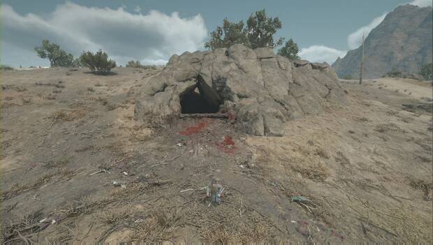 Days Gone - Horda de Marion Forks: entrada de la cueva