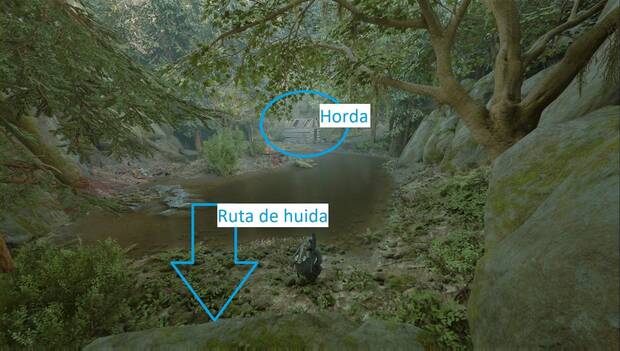 Days Gone - Horda de Little bear Lake: escondite de la Horda