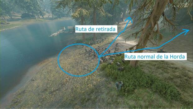 Days Gone - Horda de las cuevas de la gruta: presentación de la zona