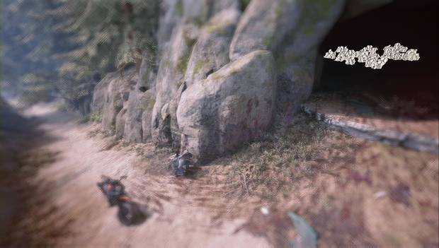 Days Gone - Horda de la autopista Cascade: disposición de la zona