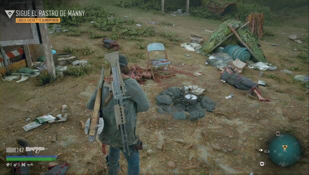 Days Gone - Cabeza gacha y te alimentarán: silla junto a la hoguera