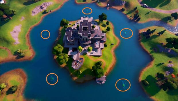 Fortnite - Nada sobre escotillas en la Agencia: escotillas submarinas