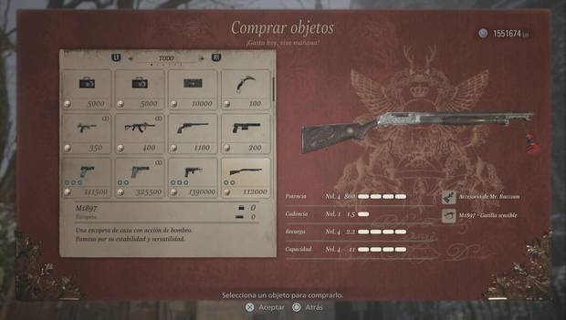 Resident Evil 8 - Escopeta M1897