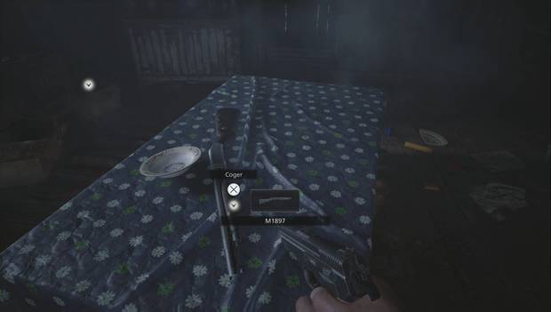 Resident Evil 8 - Casco viejo: escopeta M1897