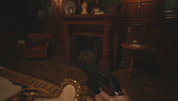 Resident Evil 8 - Castillo Dimitrescu: chimenea por la que continuar