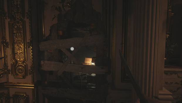 Resident Evil 8 - Castillo Dimitrescu: tablones a retirar
