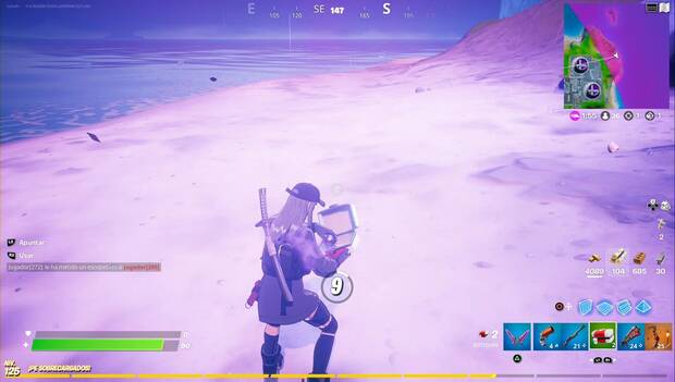 Fortnite - Obtén salud en la tormenta